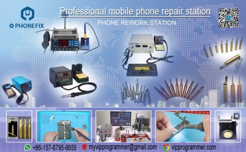 Professional mobile phone repair station_proc